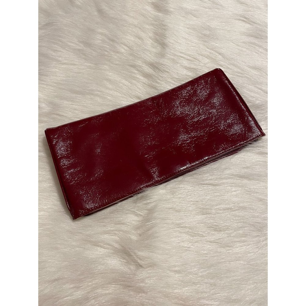 HOBO Burgundy Clutch